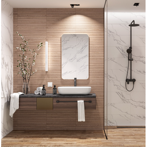 Керамогранит Global Tile Эко Дерево / Eco Wood GT408013972MR 40*80 бежевый